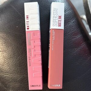 NEW 2 Nude Maybelline Superstay Matte Ink Lipsticks